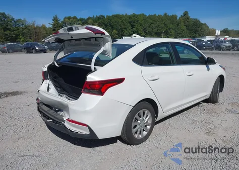2022 Hyundai Accent Sel из США, поврежденный, VIN 3KPC24A6XNE180524